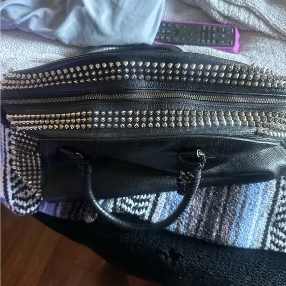 Christian Louboutin Panettone Leather satchel - Picture 4 of 7